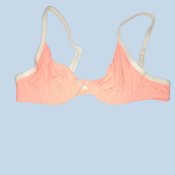 Aerie by Coral Unlined Bikini Top With Underside NWTAmerican Eagle Size 32A - Picture 3 of 7